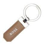 Key Ring Classic Grained Black