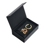 Key Ring Double B Black & Gold