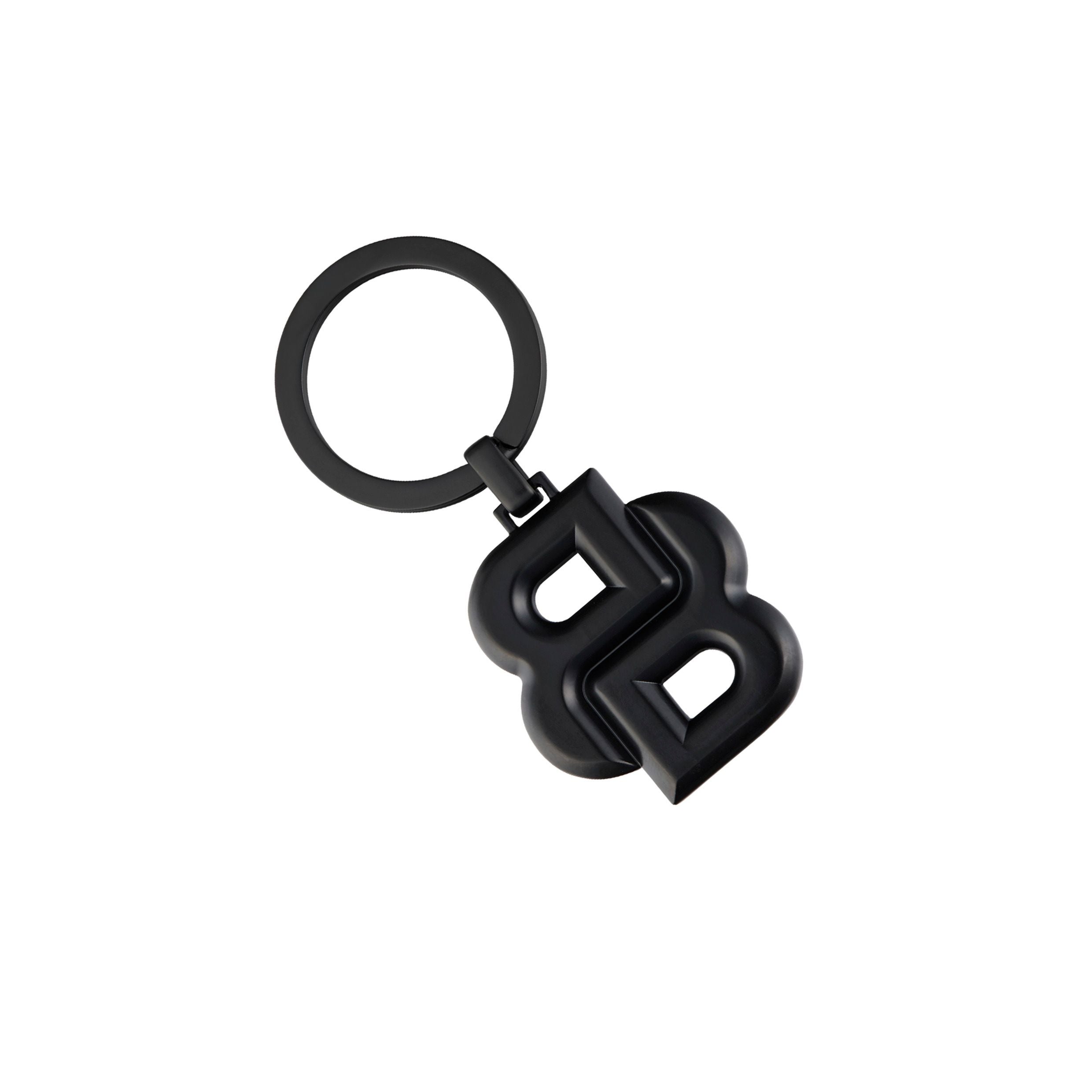 Key Ring Double B Matt Black