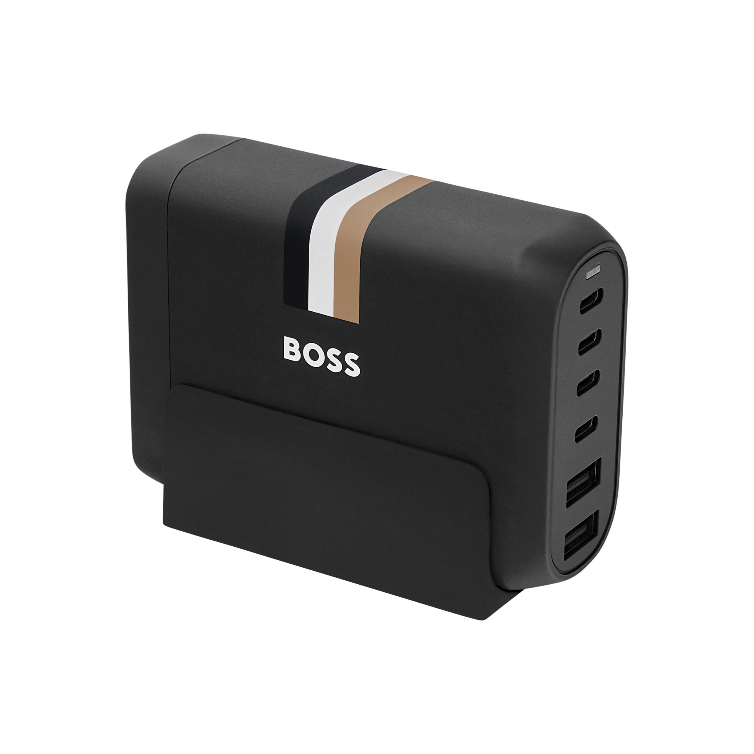Multi Plug Usb Iconic Black