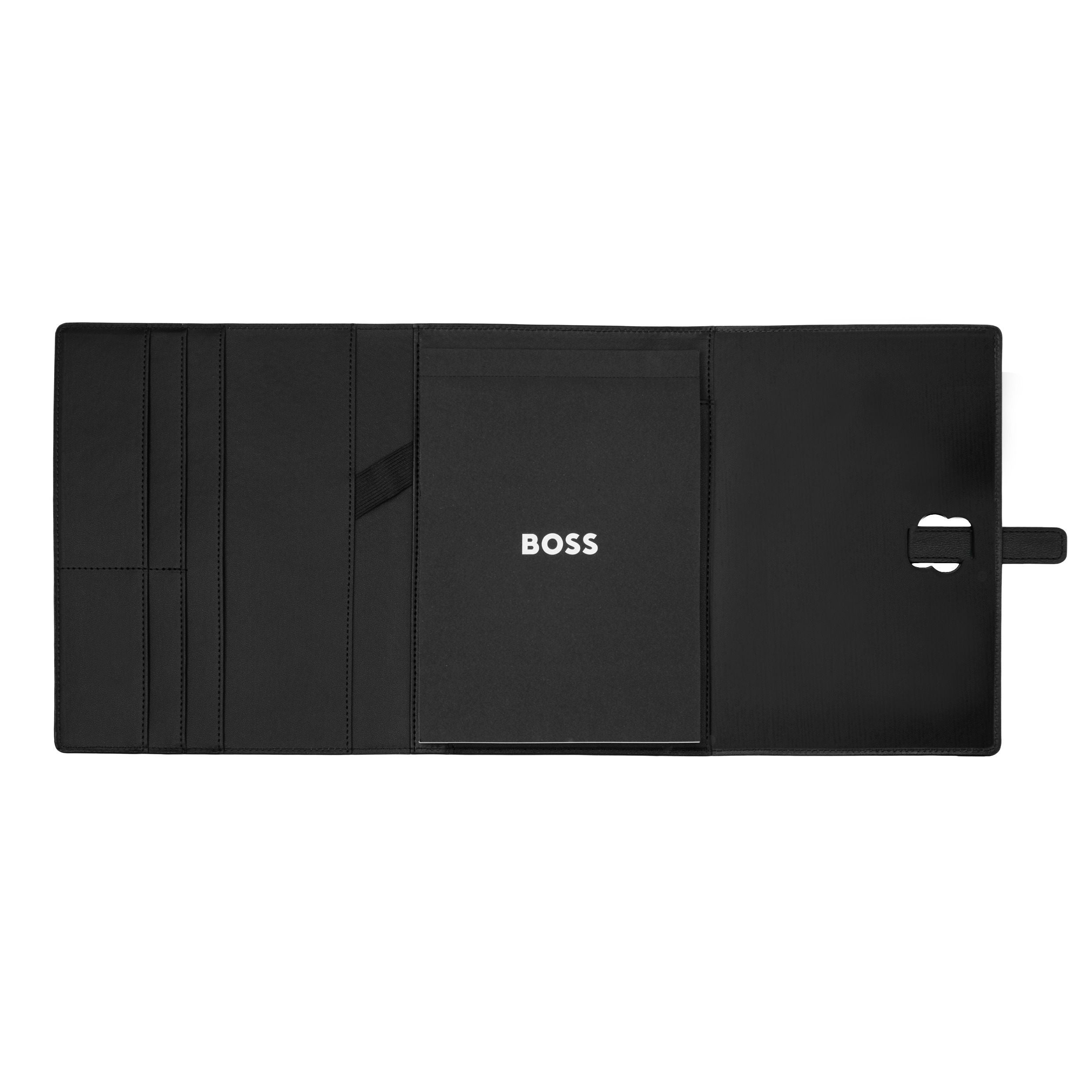Folder A5 Double B Black & Gold