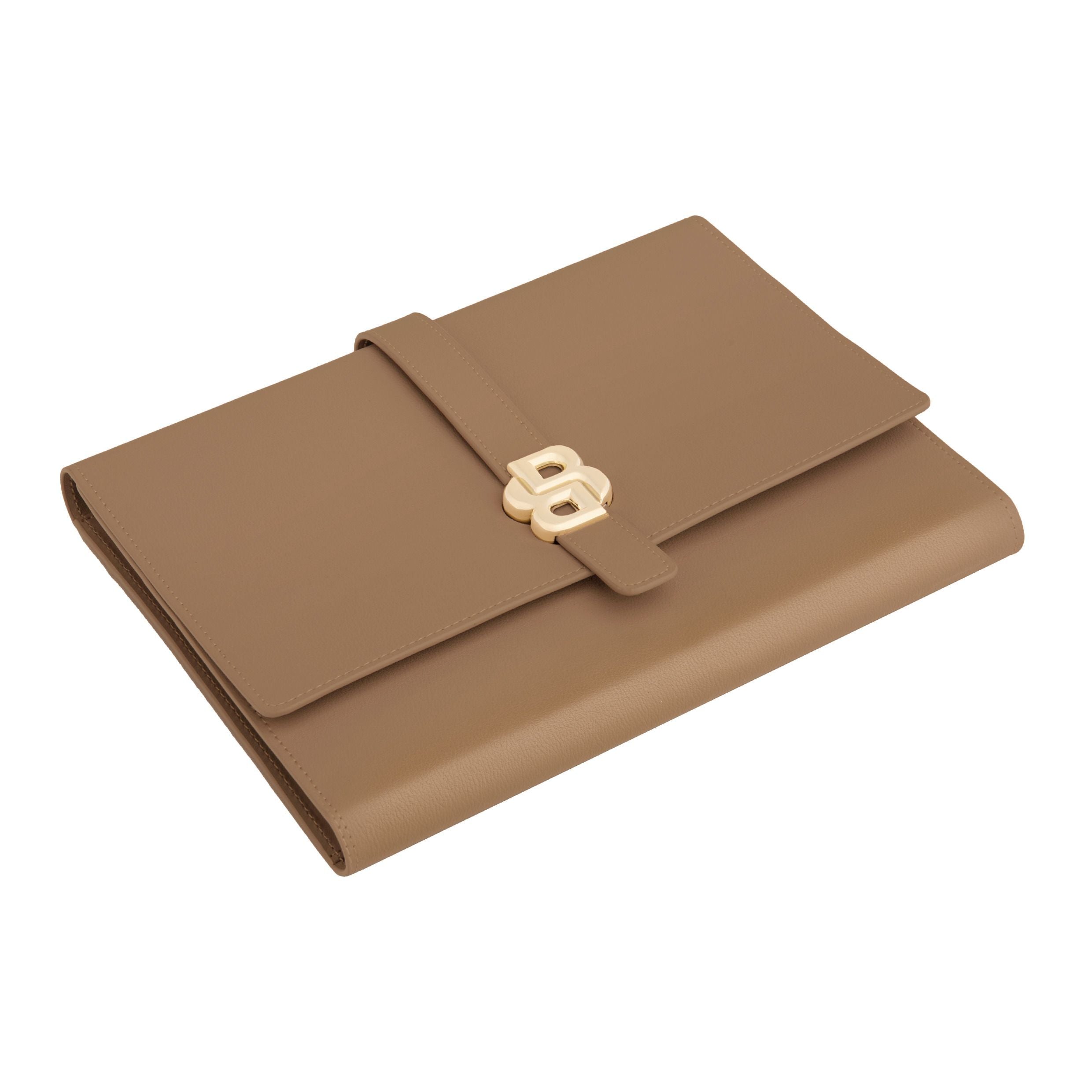 Folder A5 Double B Black & Gold
