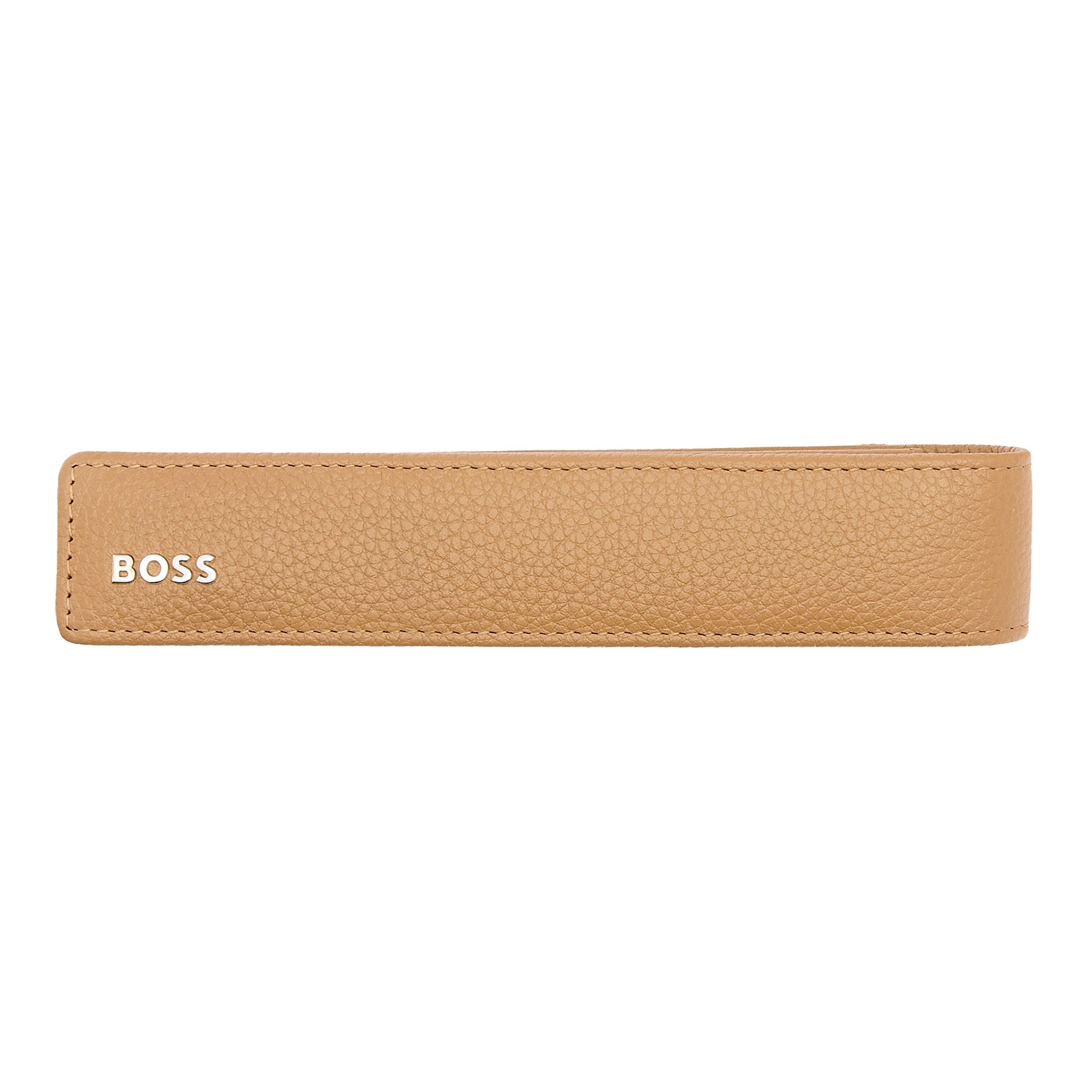 Single Pen Pouch Classic Grained Black