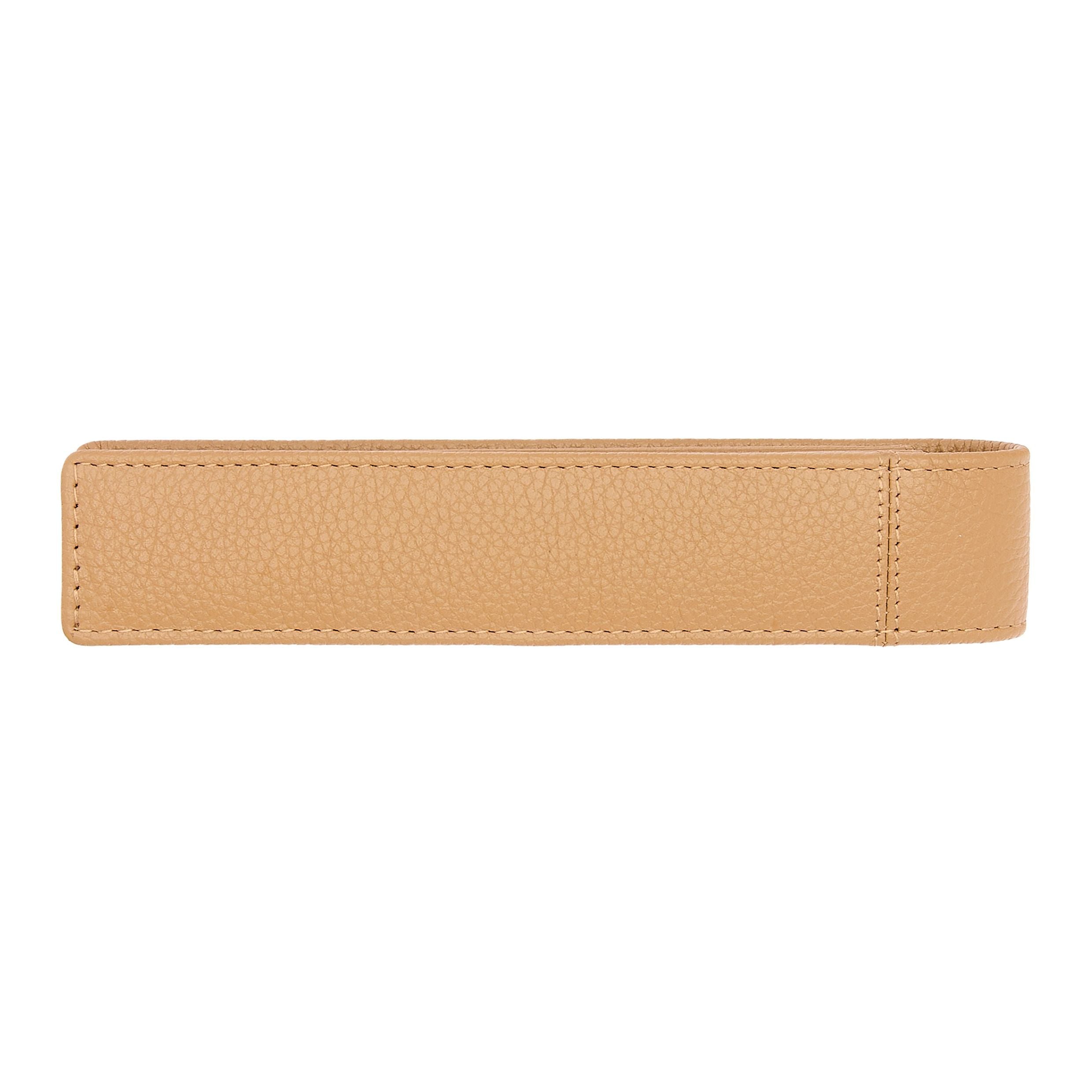 Single Pen Pouch Classic Grained Black
