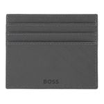 Card Holder Double B Saffiano Black