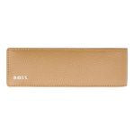 Double Pen Pouch Classic Grained Black