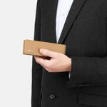 Double Pen Pouch Classic Grained Black