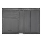 Folding Card Holder Double B Saffiano Black