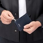 Card Holder Zip Classic Grained Black