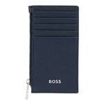 Card Holder Zip Classic Grained Black