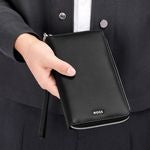Travel Wallet Classic Smooth Black