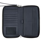 Travel Wallet Classic Grained Black