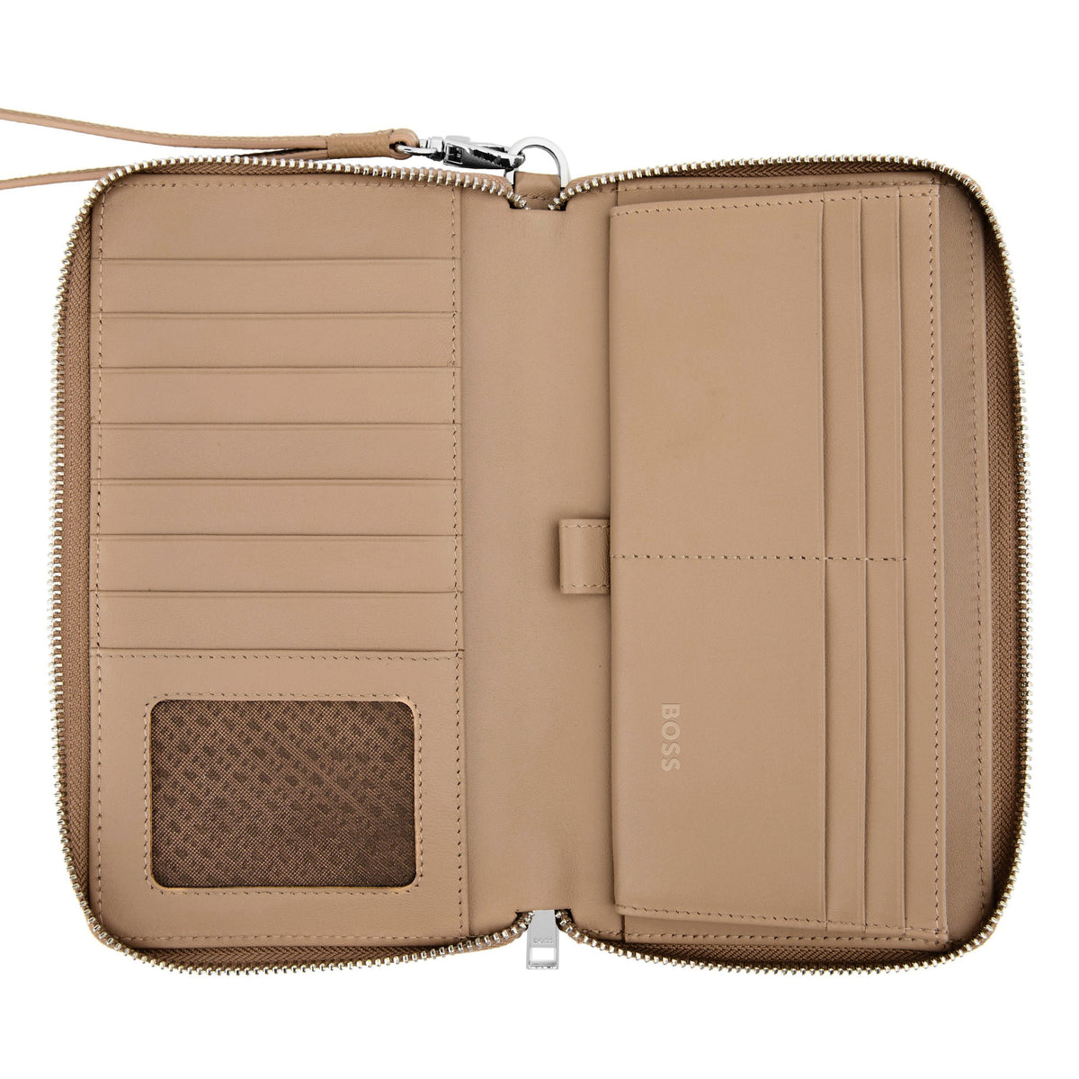 Travel Wallet Classic Grained Black