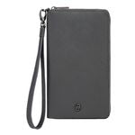 Travel Wallet Double B Saffiano Black