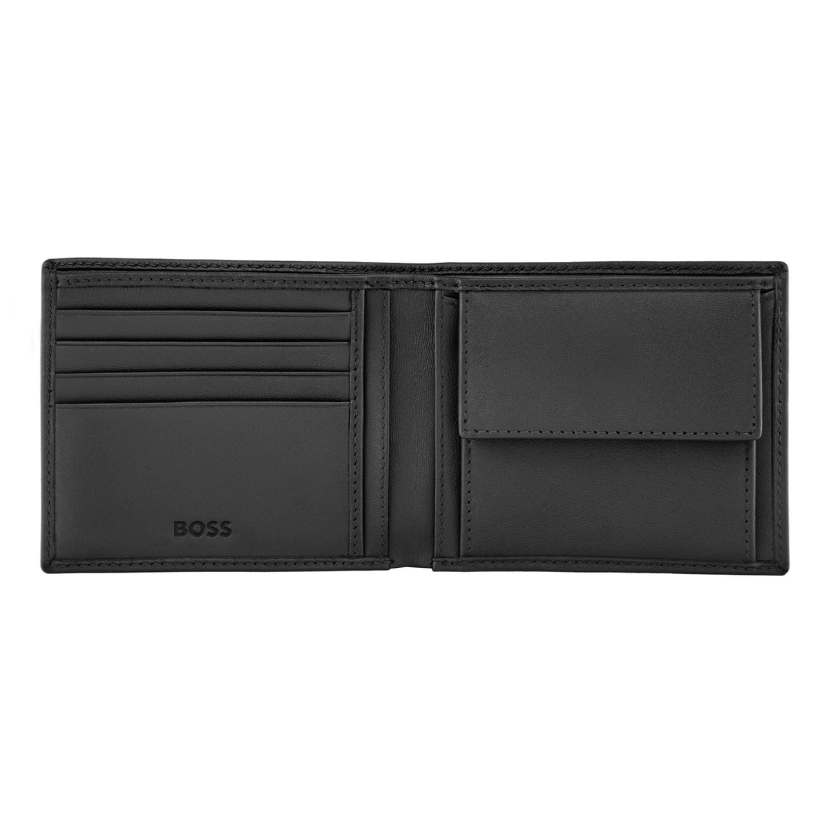 Money Wallet Double B Saffiano Black