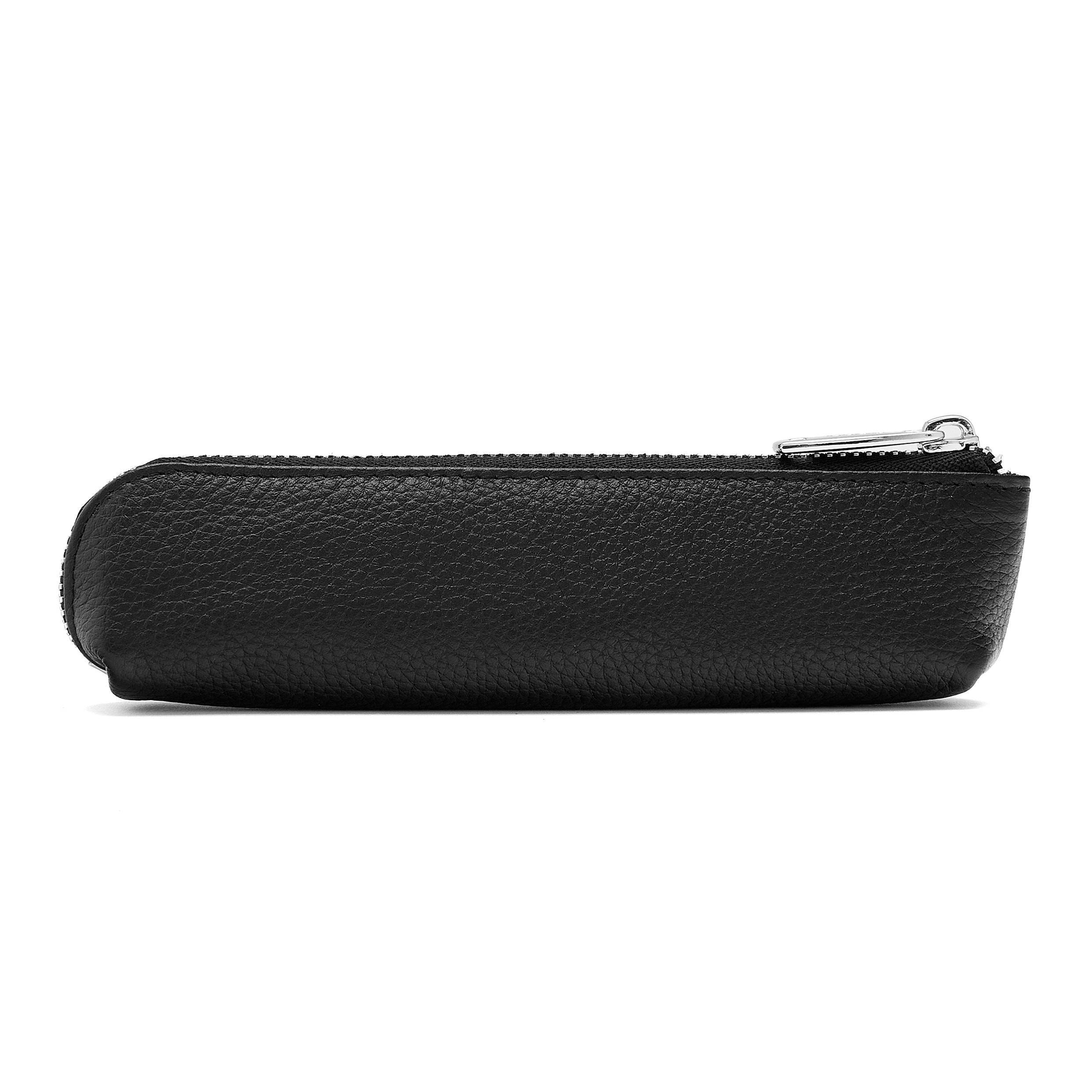 Small Pen Case Classic Grained Black