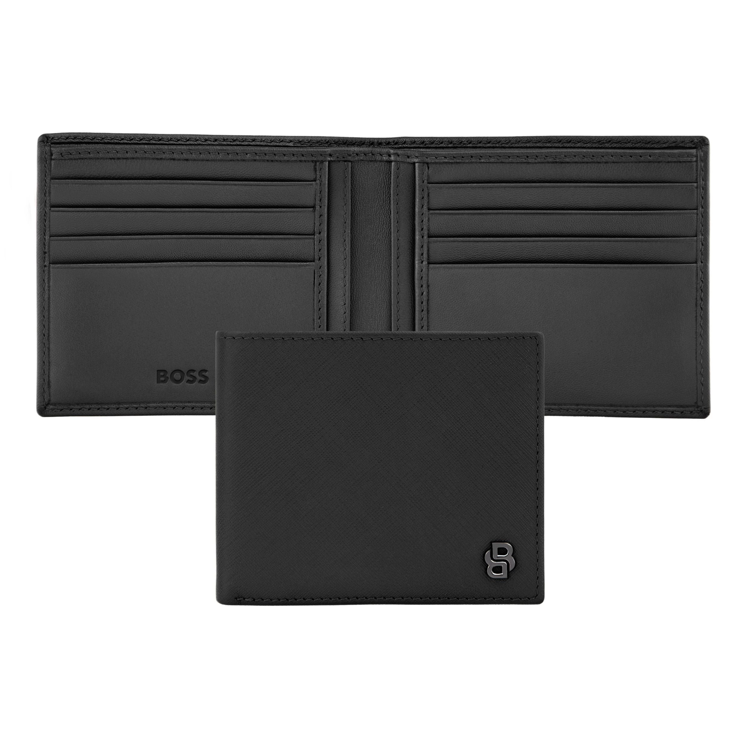 Wallet Double B Saffiano Black