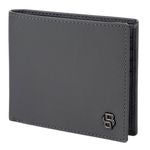Wallet Double B Saffiano Black