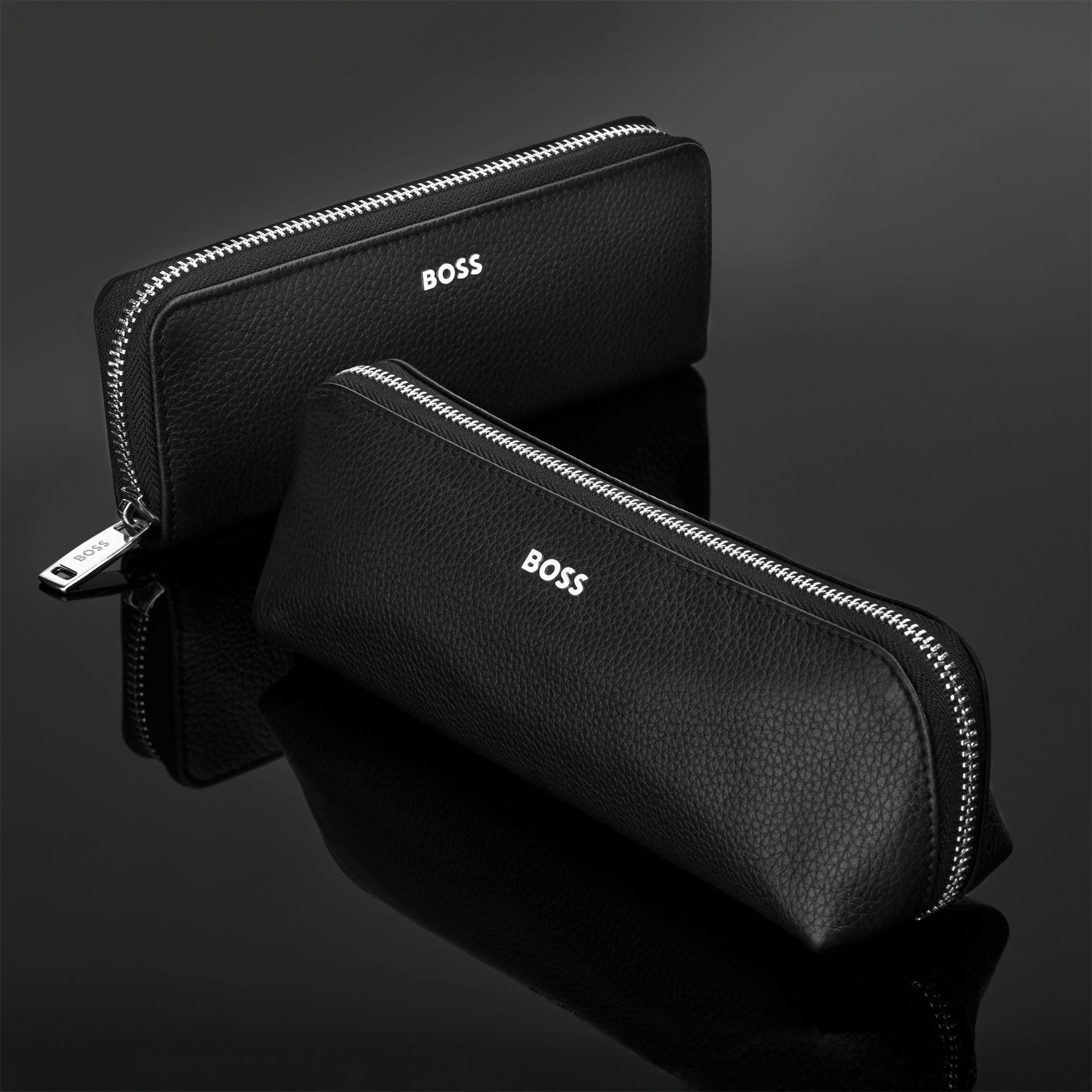 Big Pen Case Classic Grained Black