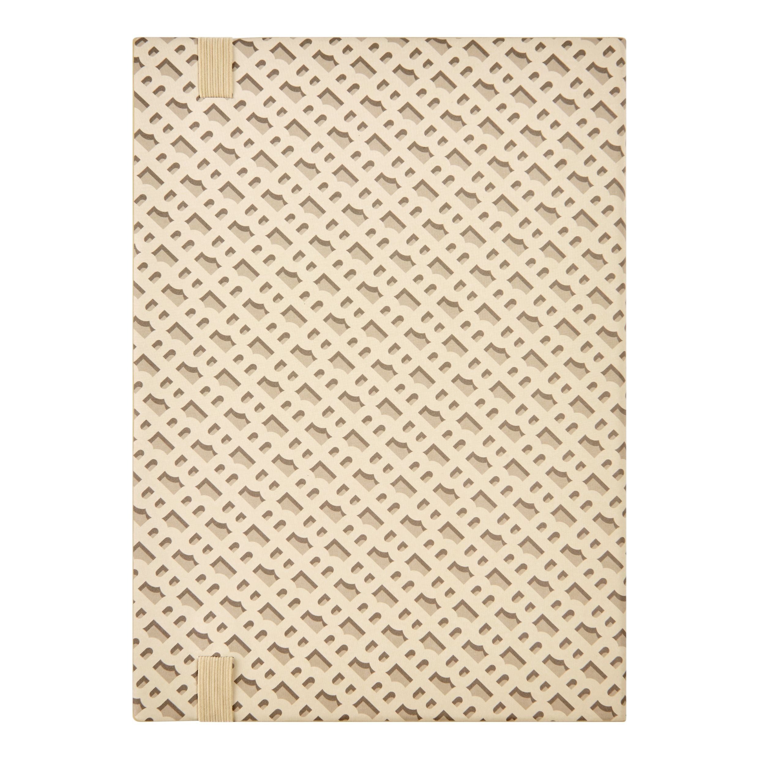 Notebook A5 Monogram Cream Lined
