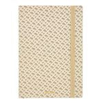 Notebook A5 Monogram Cream Lined