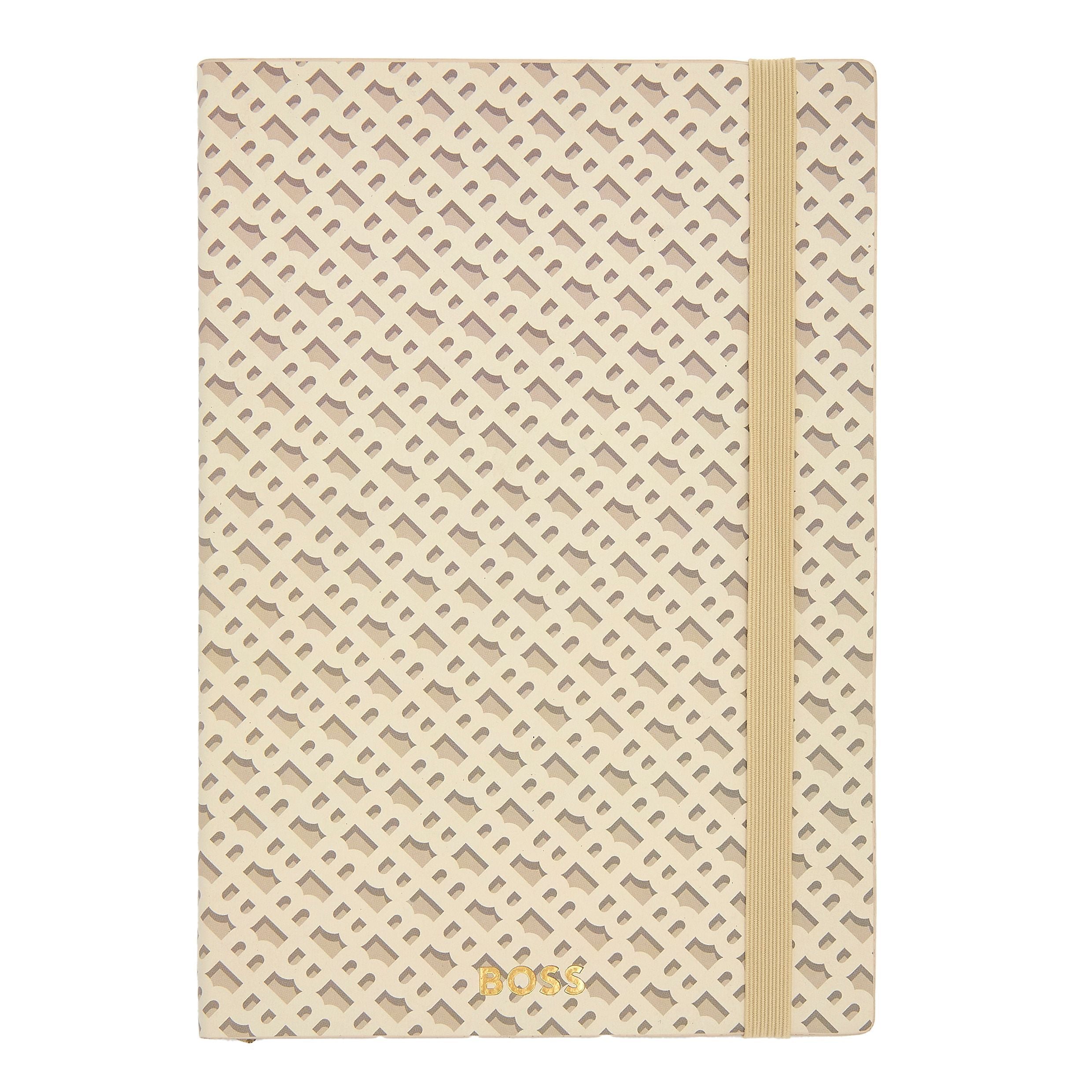 Notebook A5 Monogram Cream Lined