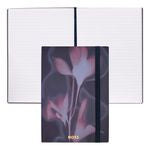 Notebook A5 Holographic Flower Light Blue Lined