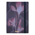 Notebook A5 Holographic Flower Light Blue Lined