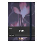 Notebook A5 Holographic Flower Light Blue Lined