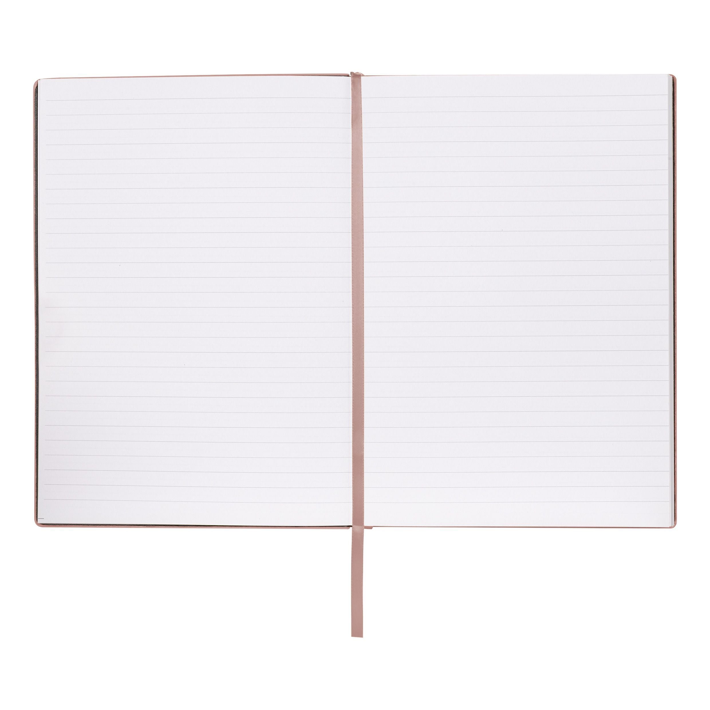 Notebook A5 Holographic Flower Light Blue Lined