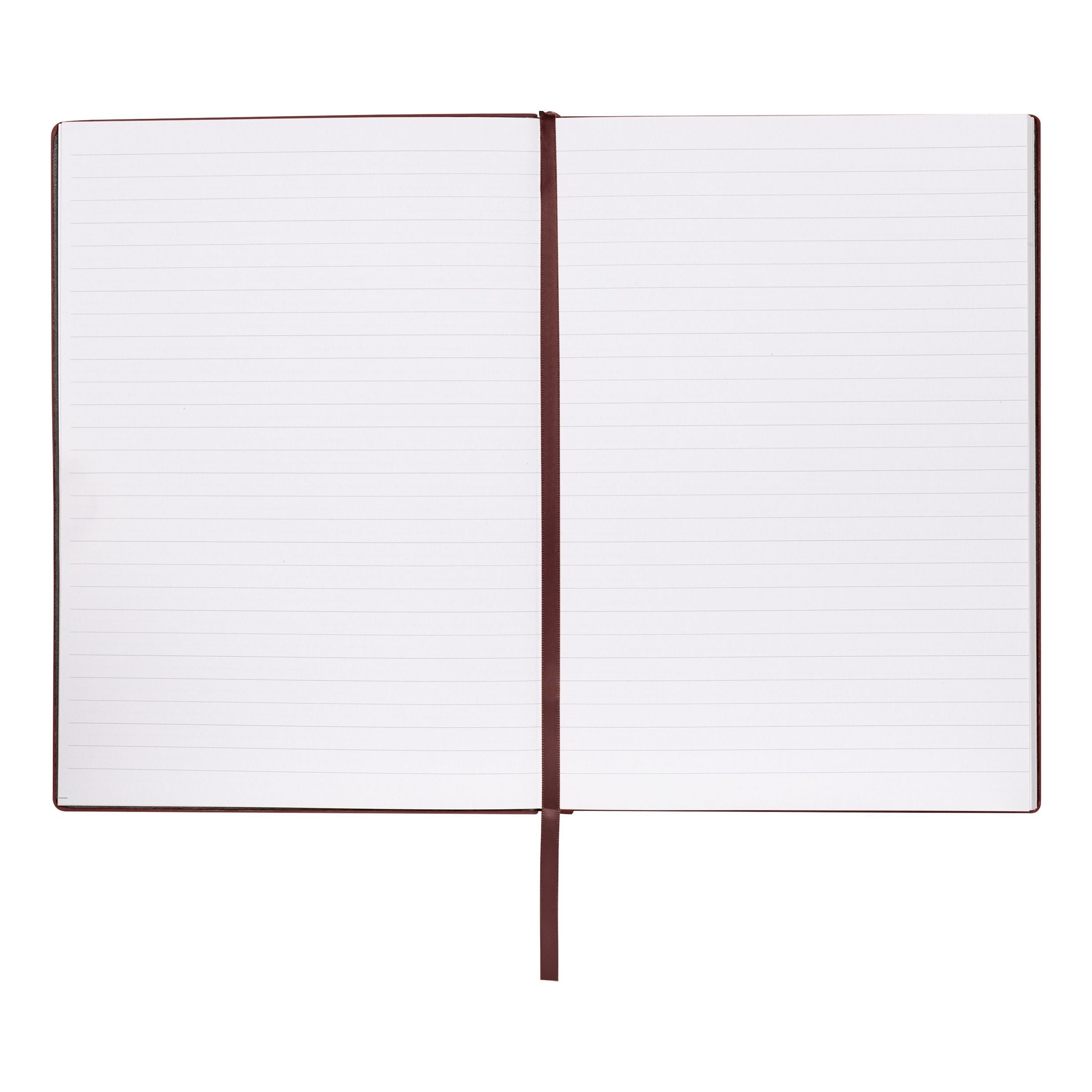 Notebook A5 Checkered Black Lined