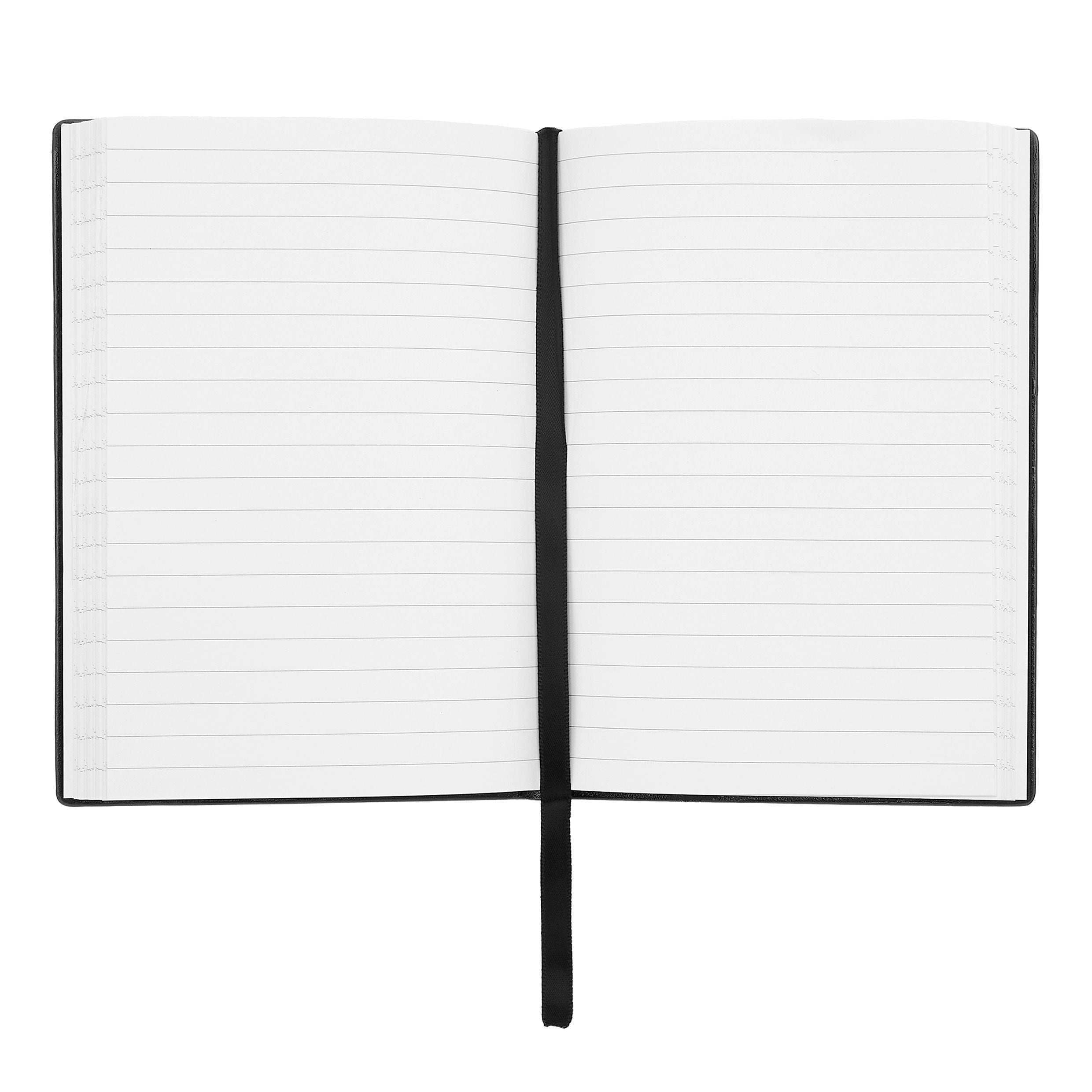Notebook A6 Iconic Black Lined