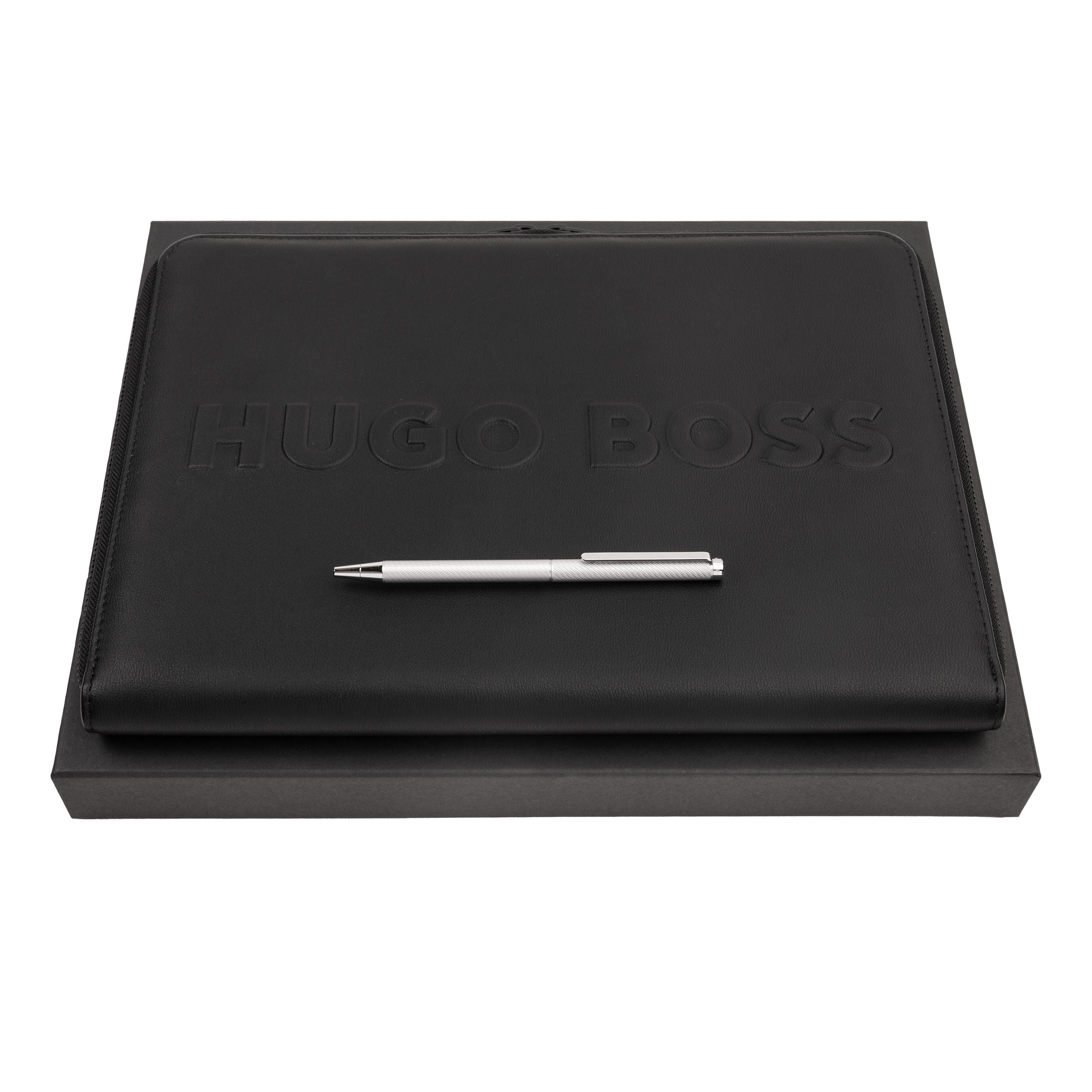 Set Hugo Boss (Ballpoint Pen & Conference Folder A4)