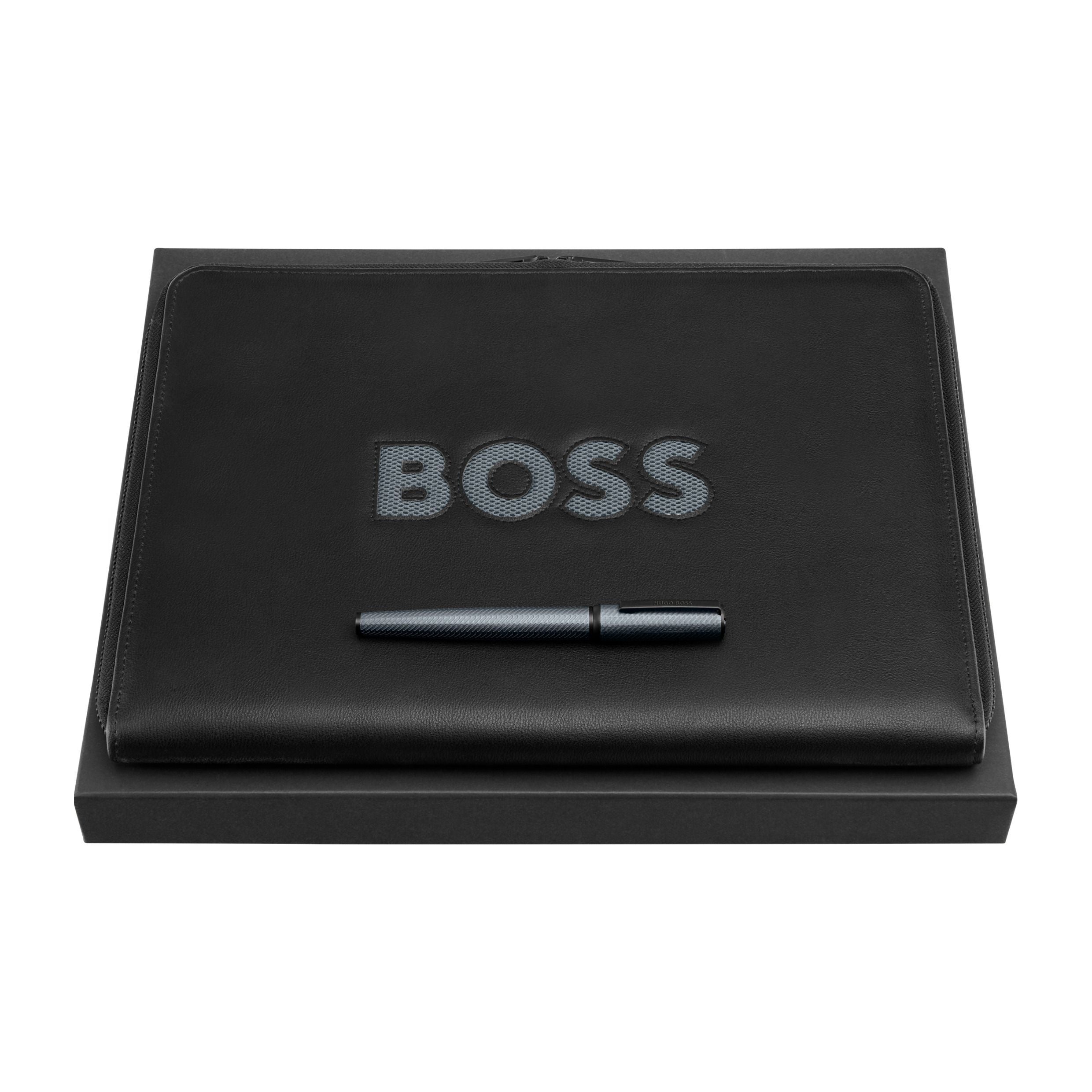 Set Hugo Boss (Rollerball Pen & Conference Folder A4)