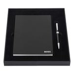 Set Hugo Boss Black (Ballpoint Pen & Note Pad A5)