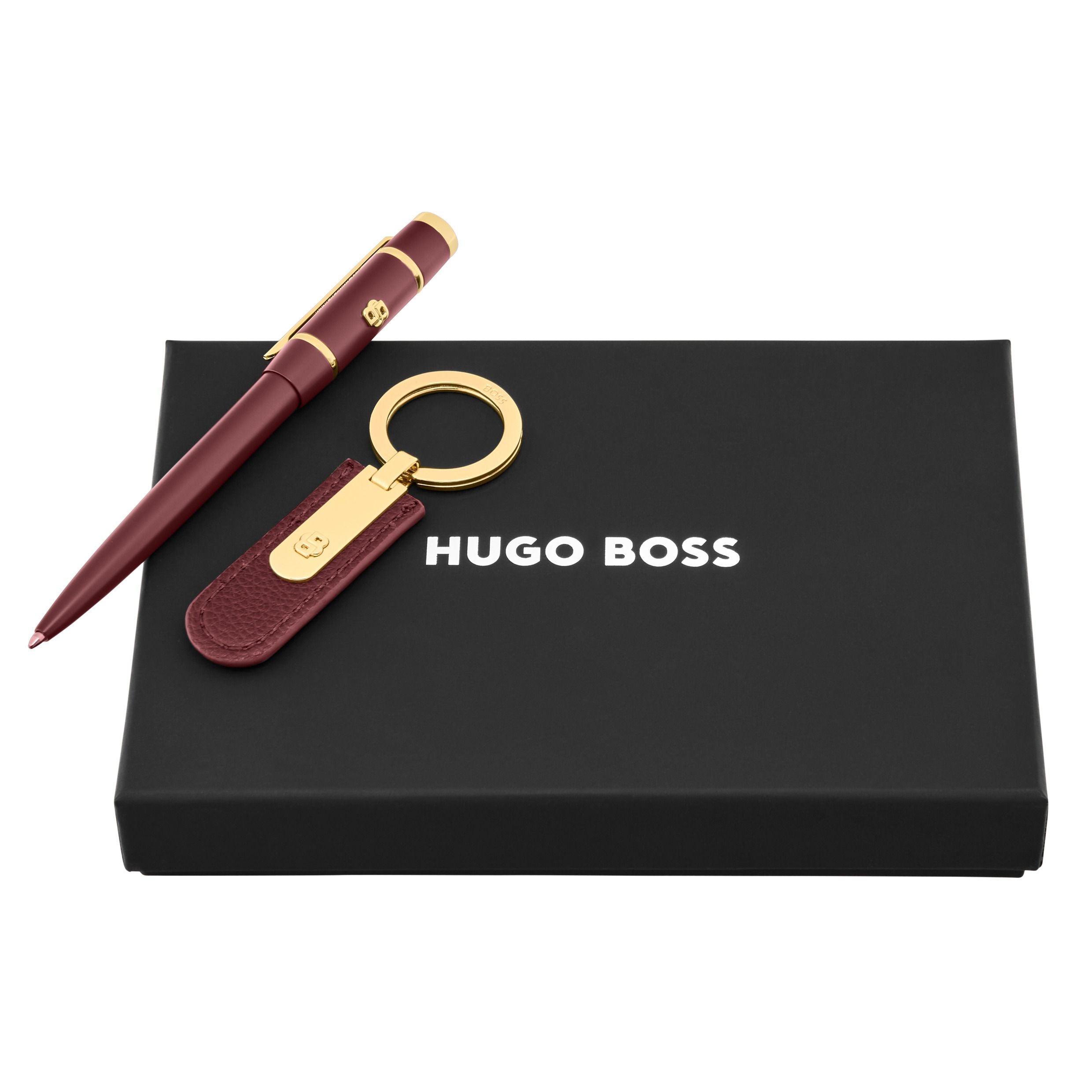 Set Hugo Boss Black (Ballpoint Pen & Key Ring)