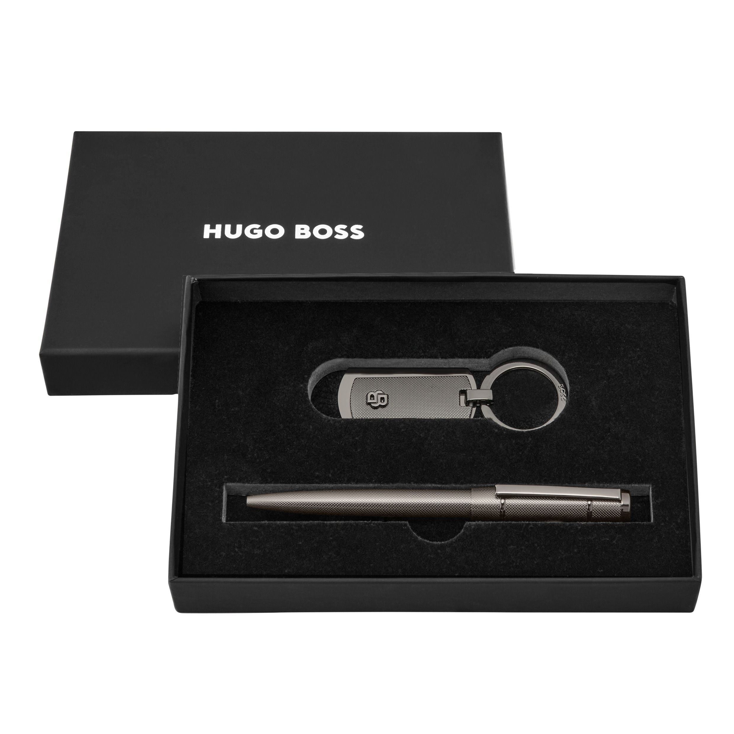 Set Hugo Boss Black (Ballpoint Pen & Key Ring)