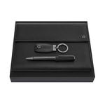 Set Hugo Boss Black & Gun (Ballpoint Pen, Folder A5 & Key Ring)