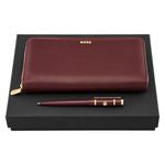 Set Hugo Boss Black (Ballpoint Pen & Travel Purse)