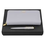 Set Hugo Boss Black (Ballpoint Pen & Travel Purse)