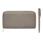 Set Hugo Boss Black (Ballpoint Pen & Travel Purse)