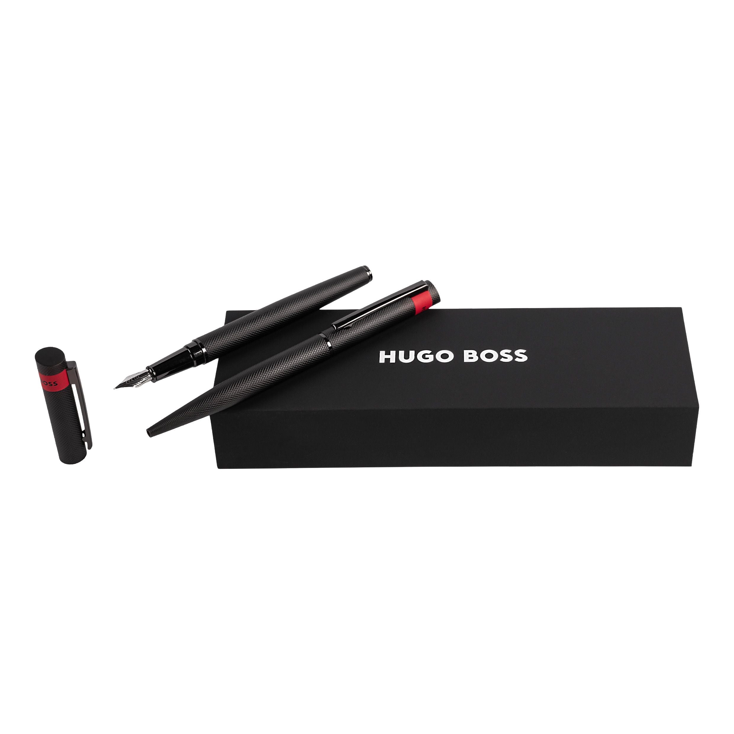 Set Loop Diamond Black (Ballpoint Pen & Fountain Pen)