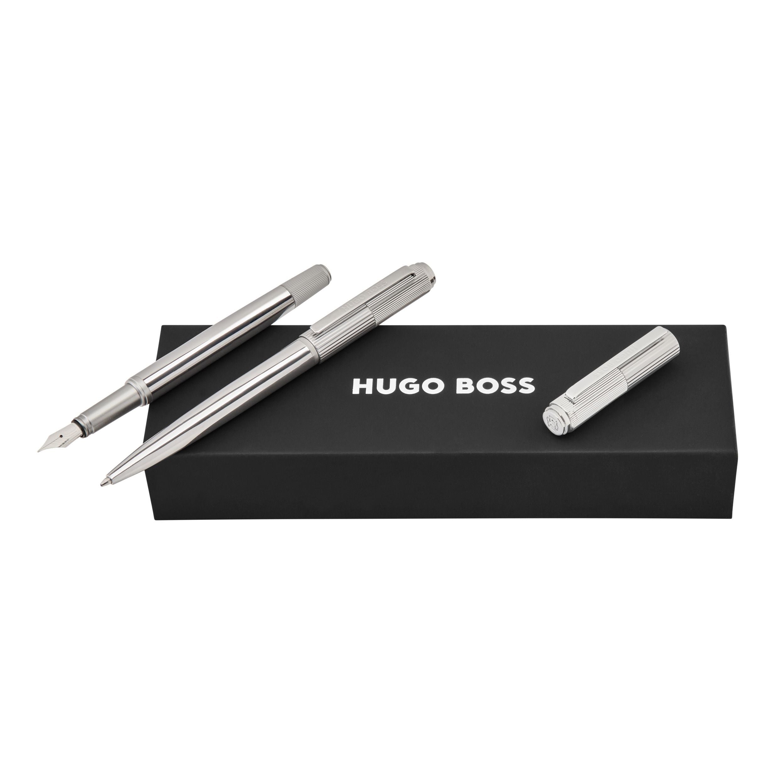 Set Striade Chrome (Ballpoint Pen & Fountain Pen)