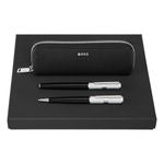 Set Hugo Boss (Ballpoint Pen, Fountain Pen & Case)