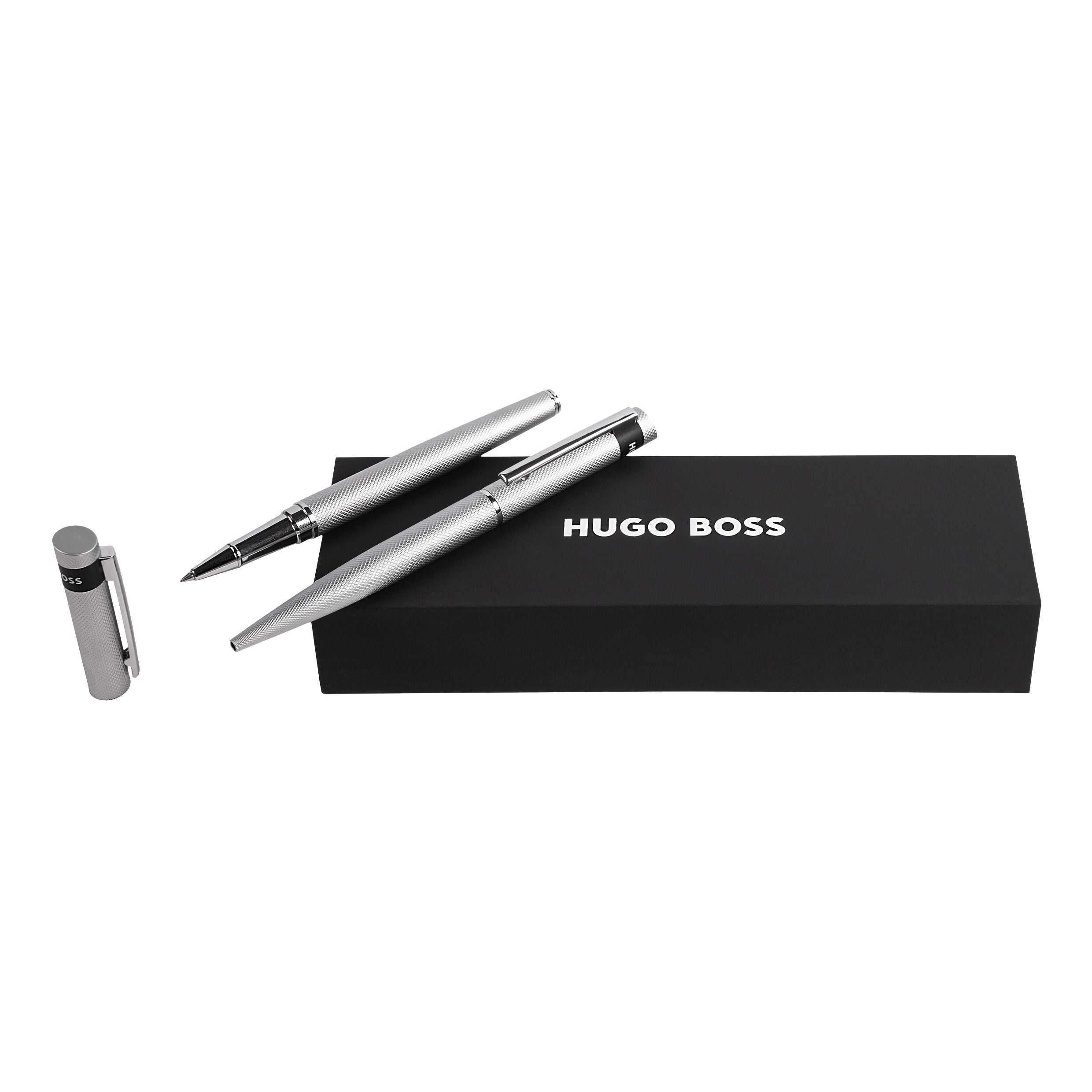 Set Loop Diamond Chrome (Ballpoint Pen & Rollerball Pen)