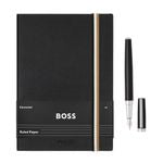 Set Hugo Boss (Fountain Pen & Note Pad A5)