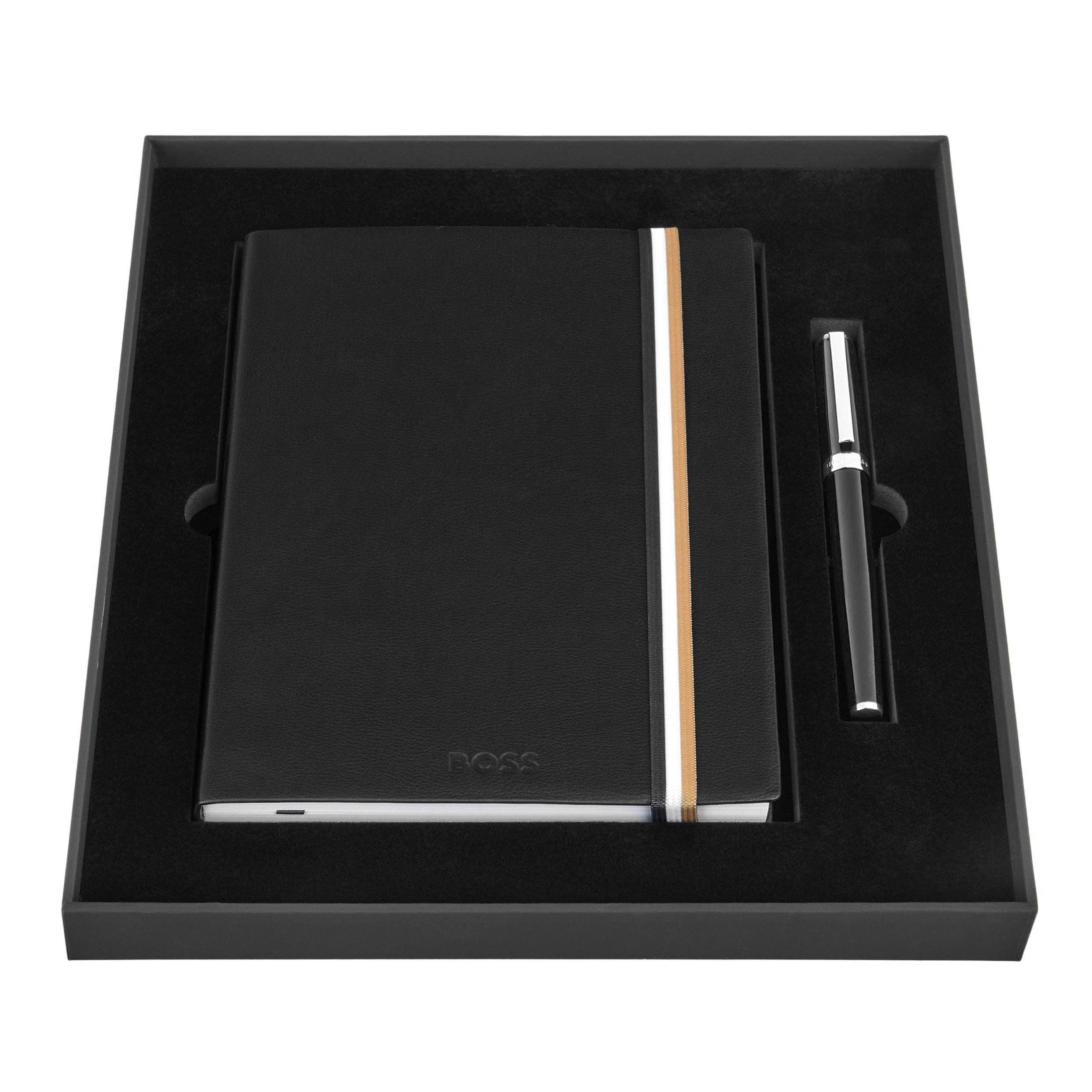 Set Hugo Boss (Fountain Pen & Note Pad A5)