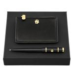 Set Hugo Boss Black (Ballpoint Pen & Card Holder)