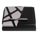 Set Hugo Boss Chrome (Ballpoint Pen & Conference Folder A5)
