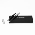 Set Iconic Pebbled Black (Rollerball Pen & Fountain Pen)